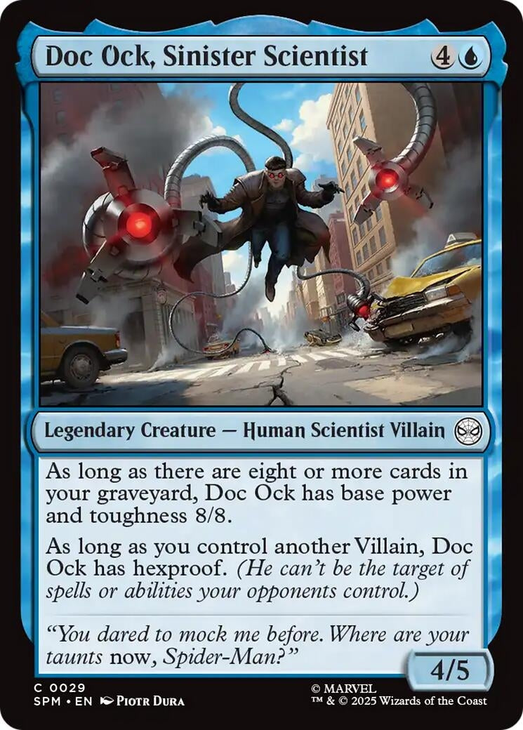 Image for Doc Ock, Sinister Scientist (29) [Marvel's Spider-Man] - Magic: The Gathering