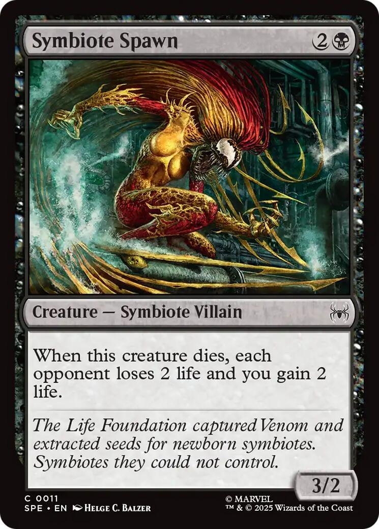 Image for Symbiote Spawn (11) [Marvel's Spider-Man: Eternal-Legal] - Magic: The Gathering