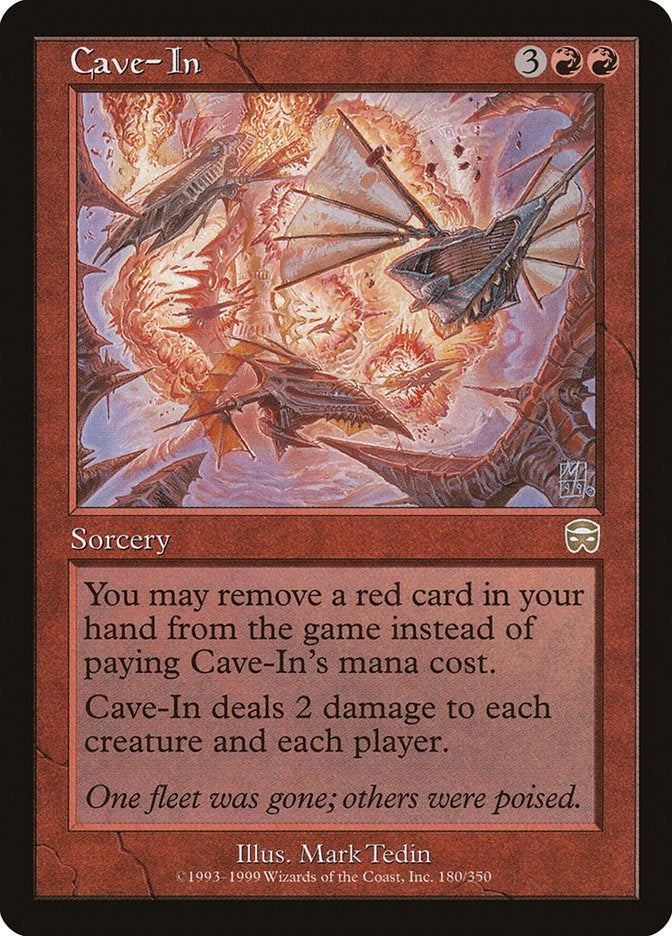 Image for Cave-In (180) [Mercadian Masques] - Magic: The Gathering