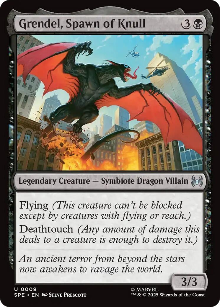 Image for Grendel, Spawn of Knull (9) [Marvel's Spider-Man: Eternal-Legal] - Magic: The Gathering