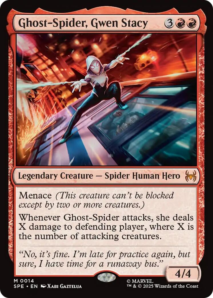 Image for Ghost-Spider, Gwen Stacy (14) [Marvel's Spider-Man: Eternal-Legal] - Magic: The Gathering