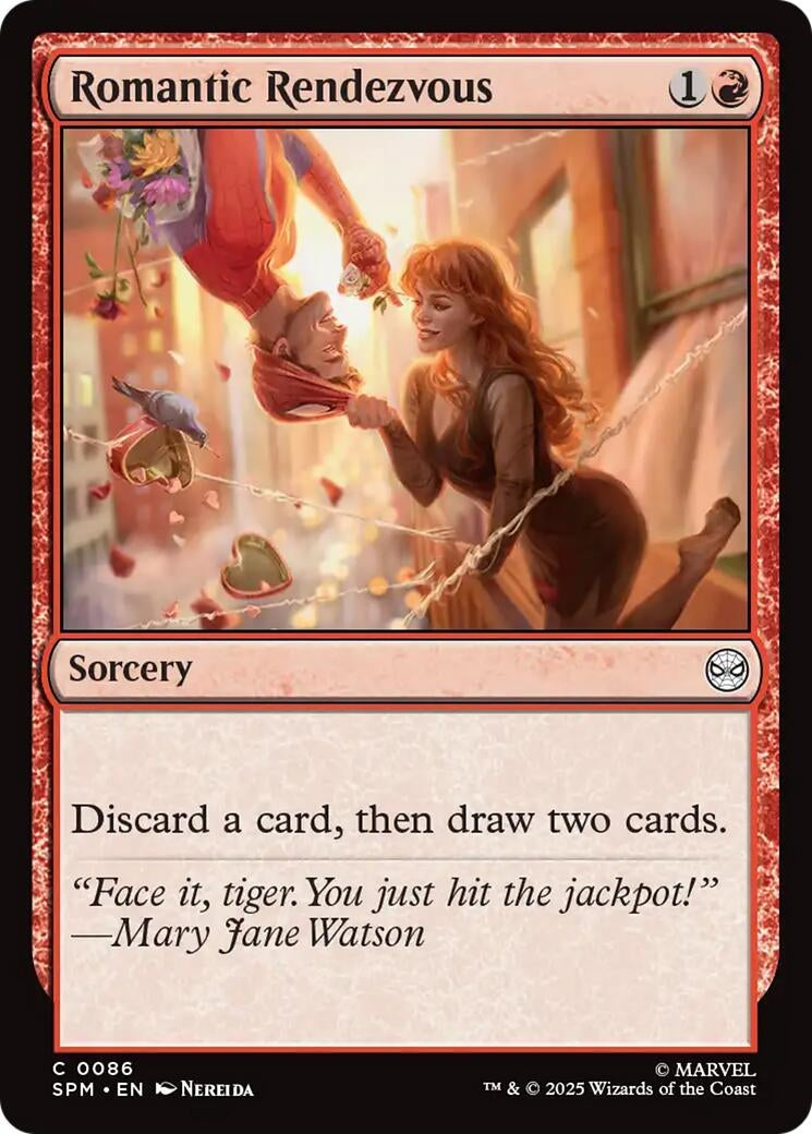 Image for Romantic Rendezvous (86) [Marvel's Spider-Man] - Magic: The Gathering
