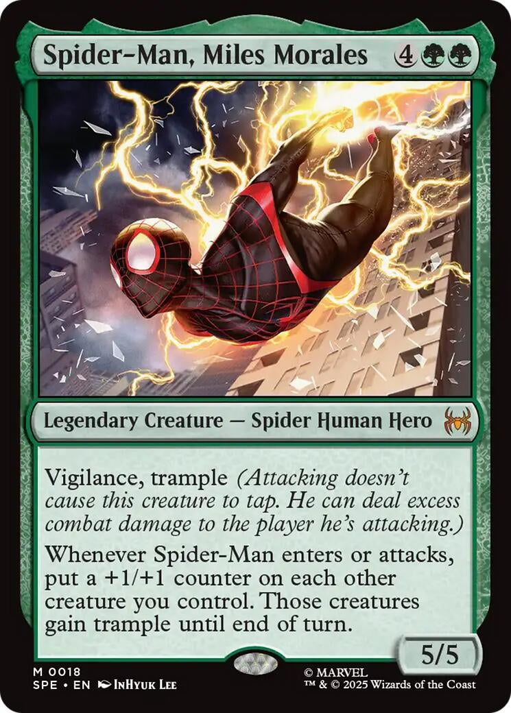 Image for Spider-Man, Miles Morales (18) [Marvel's Spider-Man: Eternal-Legal] - Magic: The Gathering