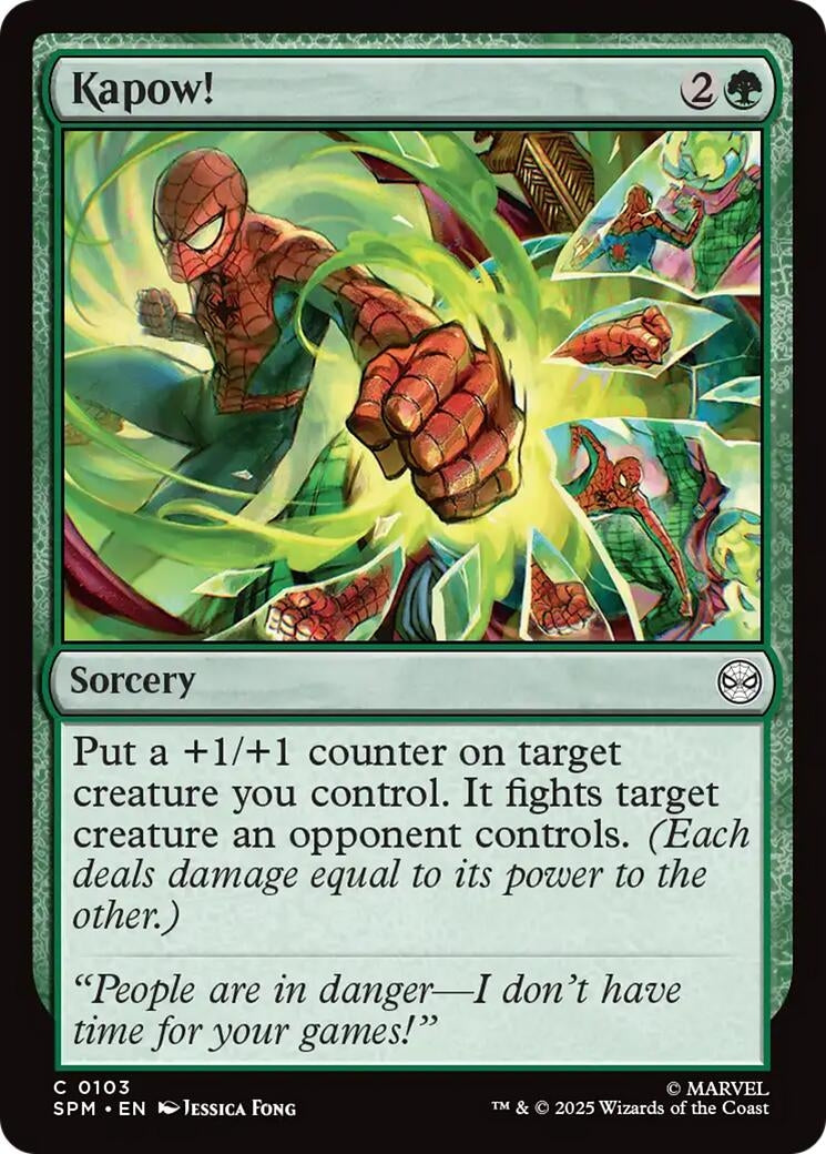 Image for Kapow! (103) [Marvel's Spider-Man] - Magic: The Gathering