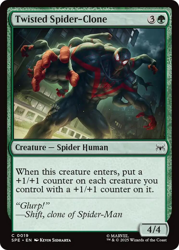 Image for Twisted Spider-Clone (19) [Marvel's Spider-Man: Eternal-Legal] - Magic: The Gathering