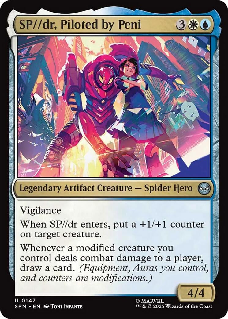 Image for SP//dr, Piloted by Peni (147) [Marvel's Spider-Man] - Magic: The Gathering
