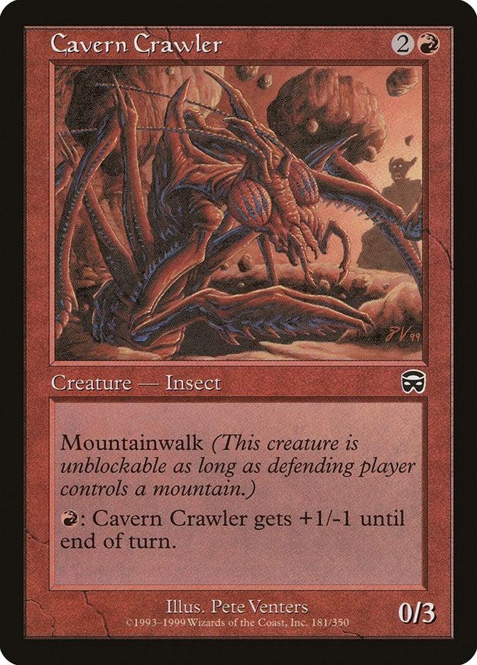 Image for Cavern Crawler (181) [Mercadian Masques] - Magic: The Gathering