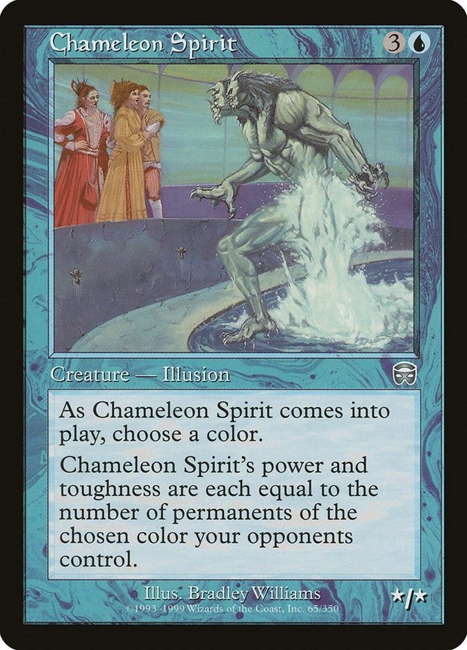 Image for Chameleon Spirit (65) [Mercadian Masques] - Magic: The Gathering