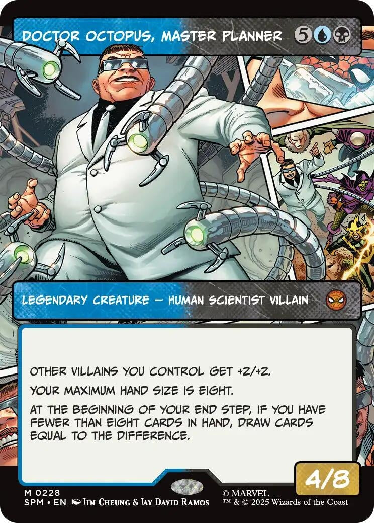 Image for Doctor Octopus, Master Planner (Borderless) (228) [Marvel's Spider-Man] - Magic: The Gathering