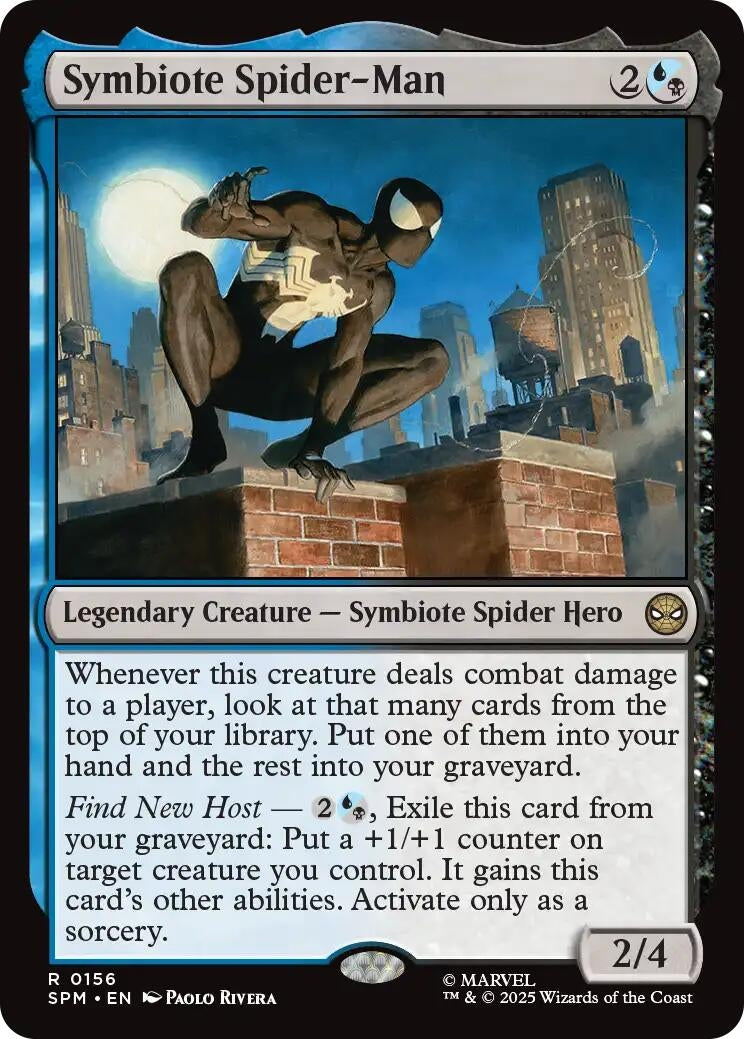 Image for Symbiote Spider-Man (156) [Marvel's Spider-Man] - Magic: The Gathering
