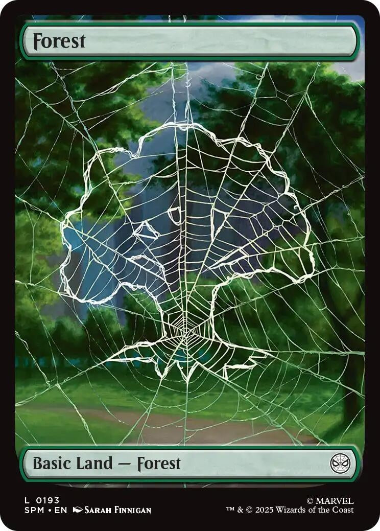 Image for Forest (0193) (193) [Marvel's Spider-Man] - Magic: The Gathering