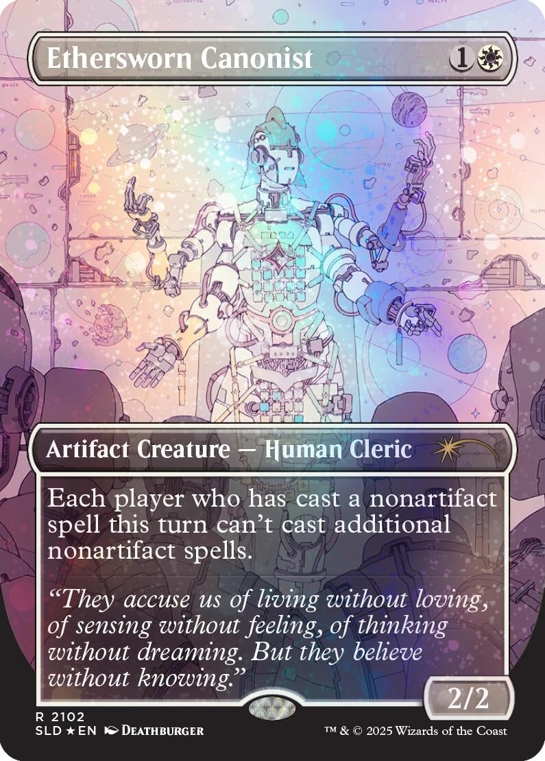 Image for Ethersworn Canonist (Galaxy Foil) (2102) [Secret Lair Drop Series] - Magic: The Gathering