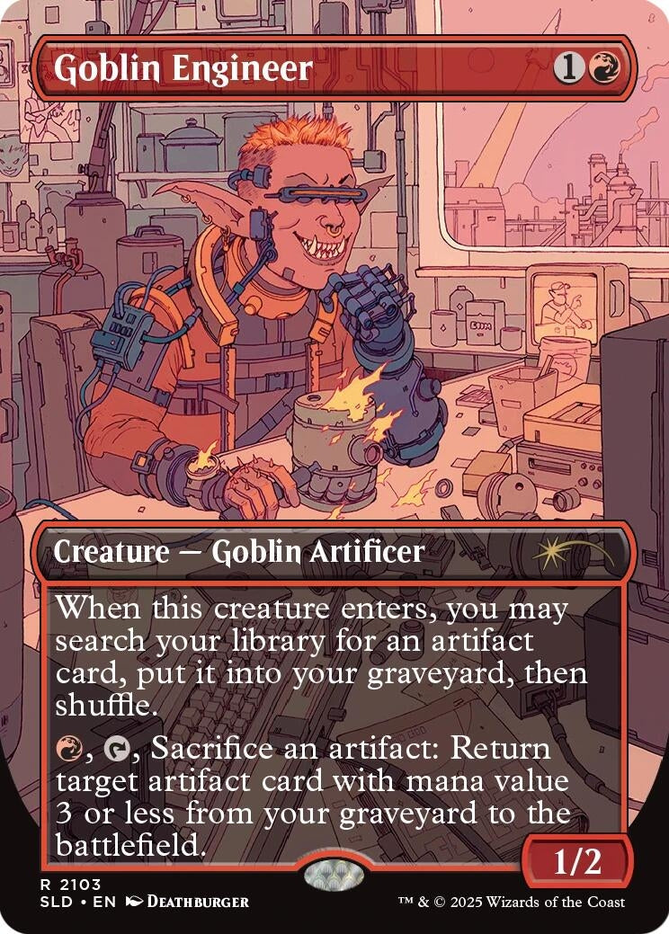 Image for Goblin Engineer (2103) [Secret Lair Drop Series] - Magic: The Gathering