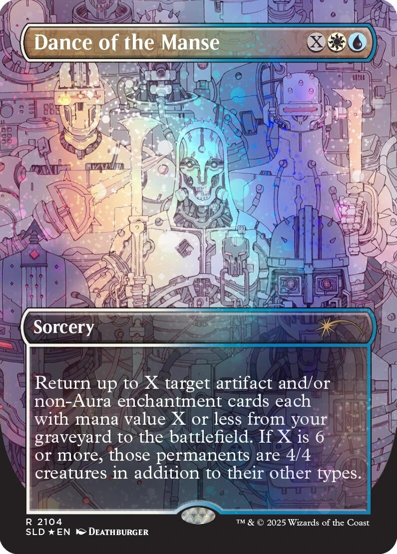 Image for Dance of the Manse (Galaxy Foil) (2104) [Secret Lair Drop Series] - Magic: The Gathering