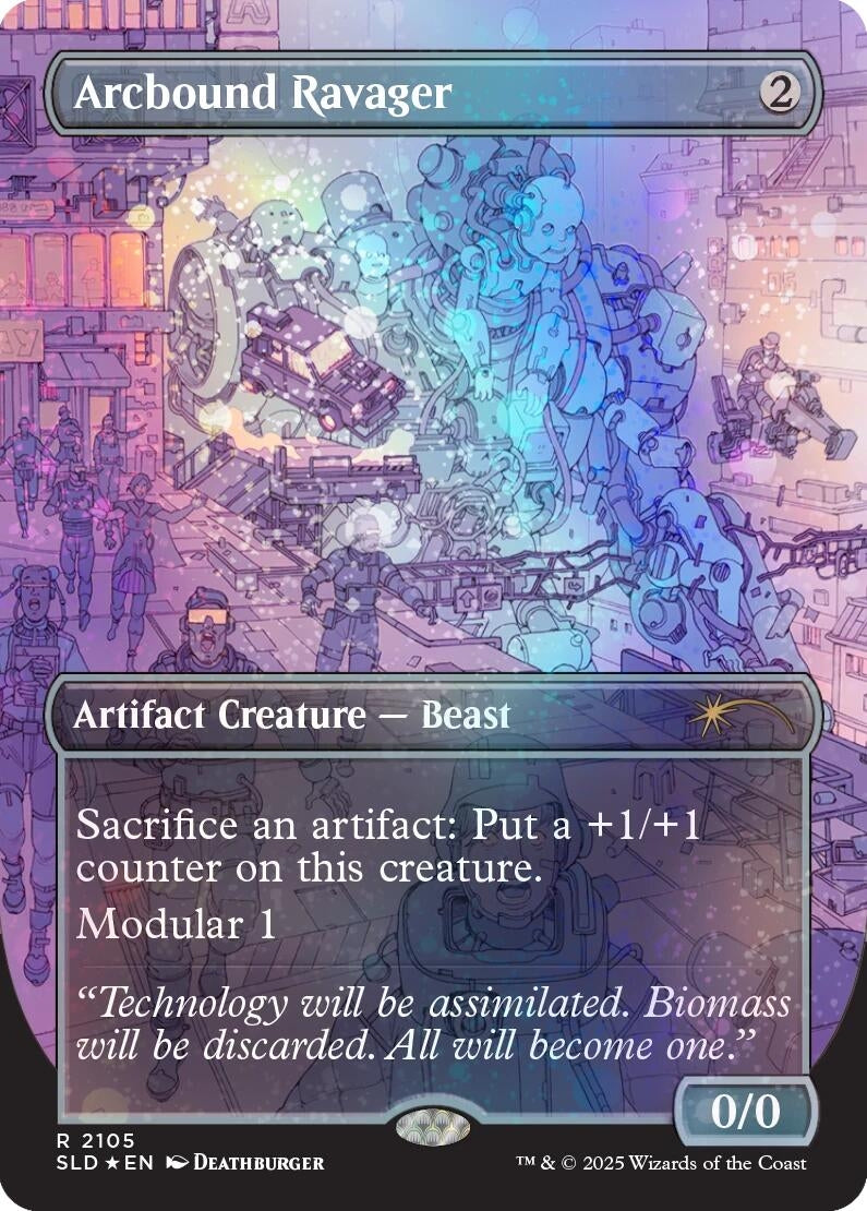 Image for Arcbound Ravager (2105) (Galaxy Foil) (2105) [Secret Lair Drop Series] - Magic: The Gathering