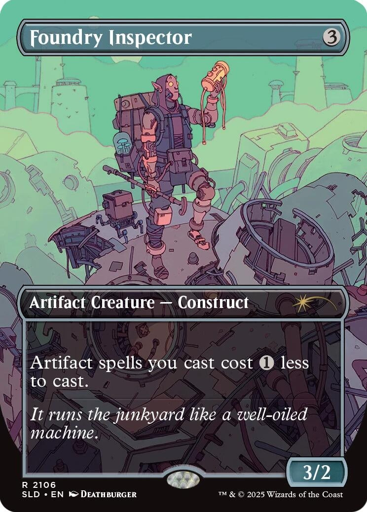 Image for Foundry Inspector (2106) [Secret Lair Drop Series] - Magic: The Gathering
