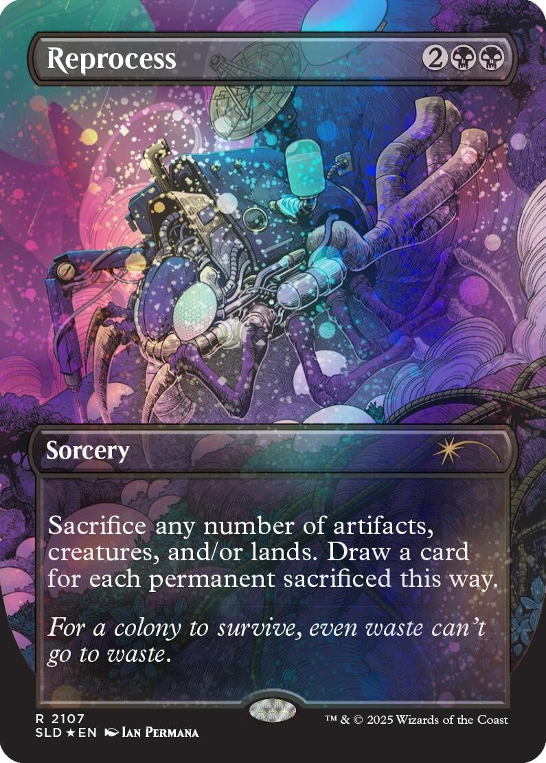 Image for Reprocess (Galaxy Foil) (2107) [Secret Lair Drop Series] - Magic: The Gathering