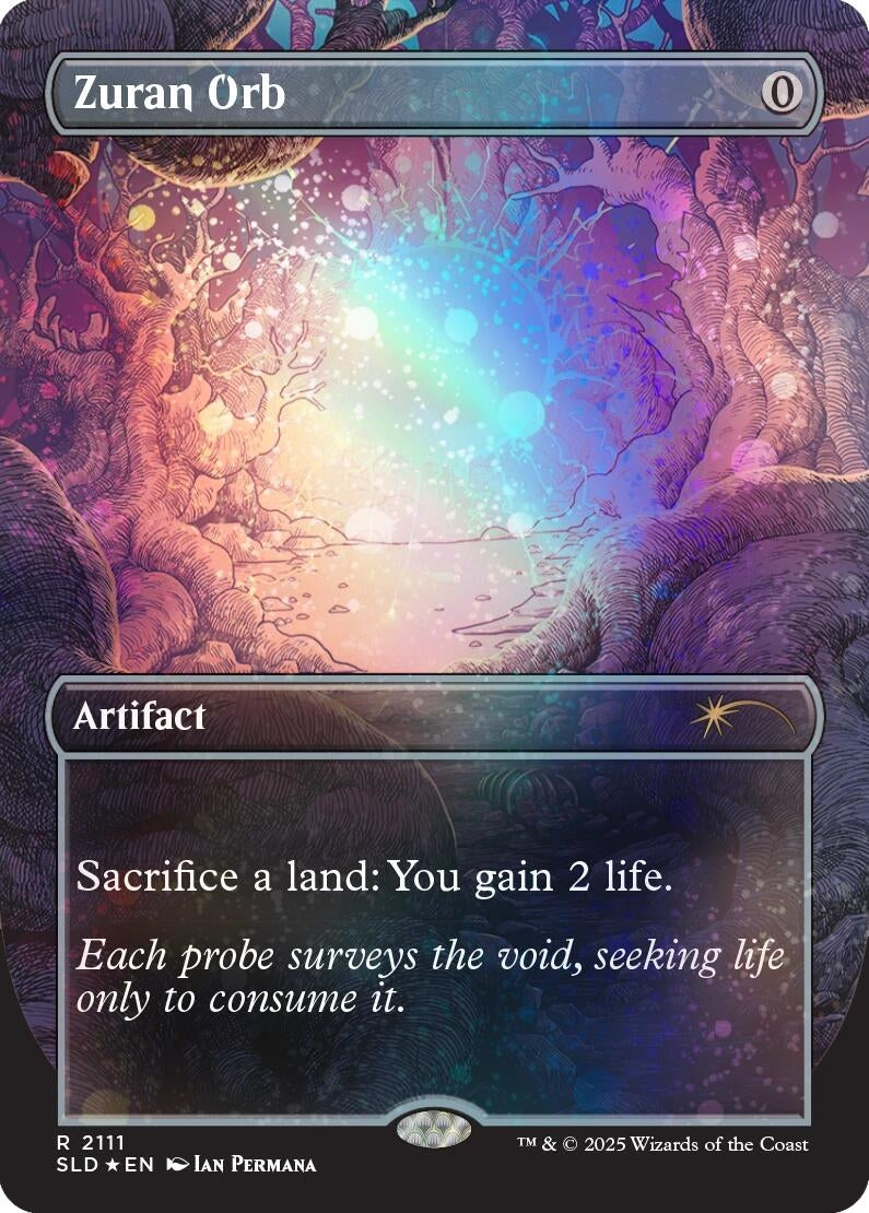 Image for Zuran Orb (Galaxy Foil) (2111) [Secret Lair Drop Series] - Magic: The Gathering