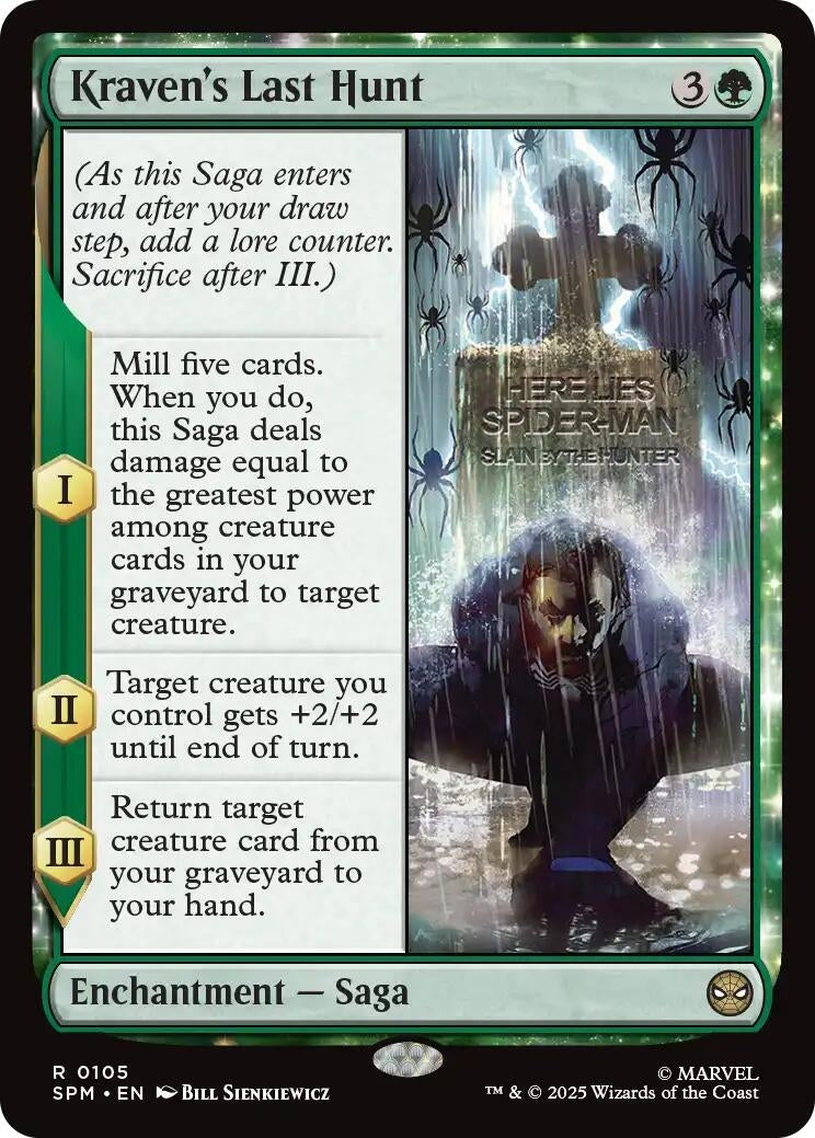 Image for Kraven's Last Hunt (105) [Marvel's Spider-Man] - Magic: The Gathering