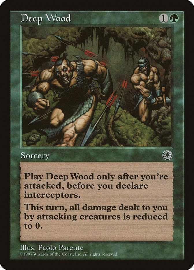 Image for Deep Wood [Portal] - Magic: The Gathering