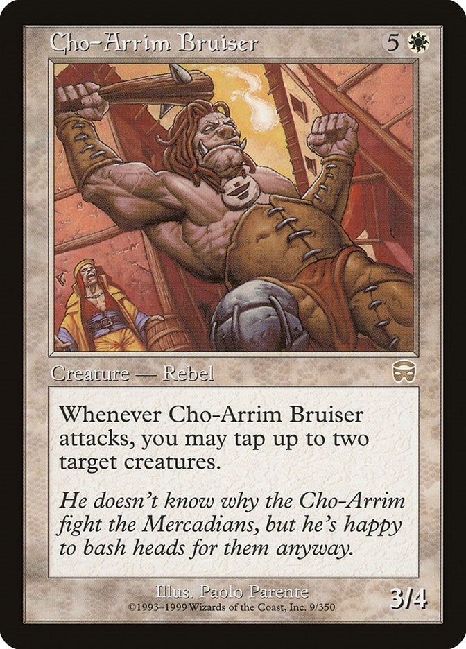 Image for Cho-Arrim Bruiser (9) [Mercadian Masques] - Magic: The Gathering