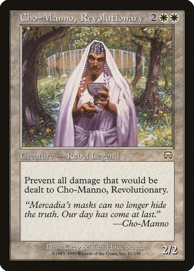 Image for Cho-Manno, Revolutionary (11) [Mercadian Masques] - Magic: The Gathering