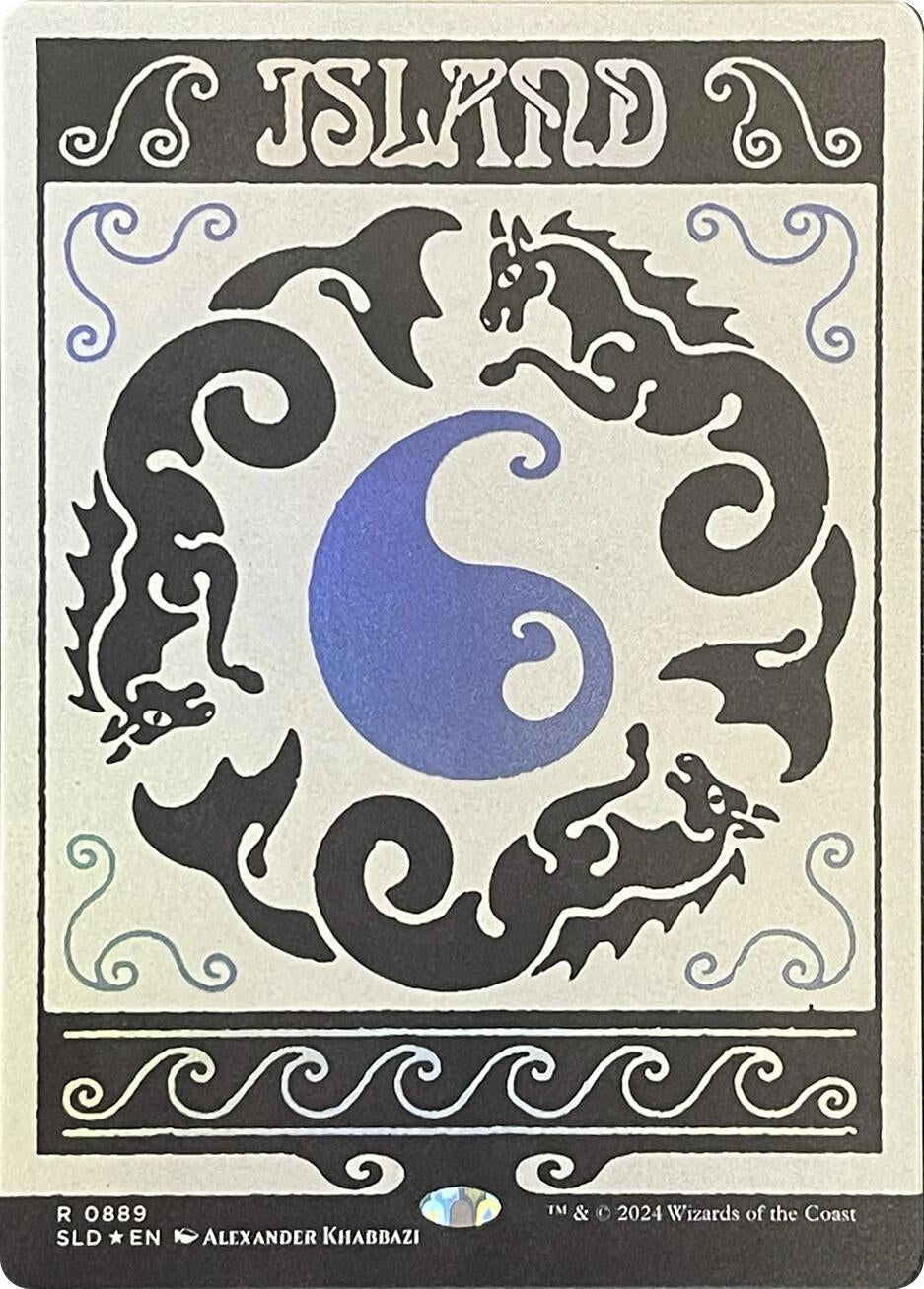 Image for Island (0889) (Rainbow Foil) (889) [Secret Lair Drop Series] - Magic: The Gathering