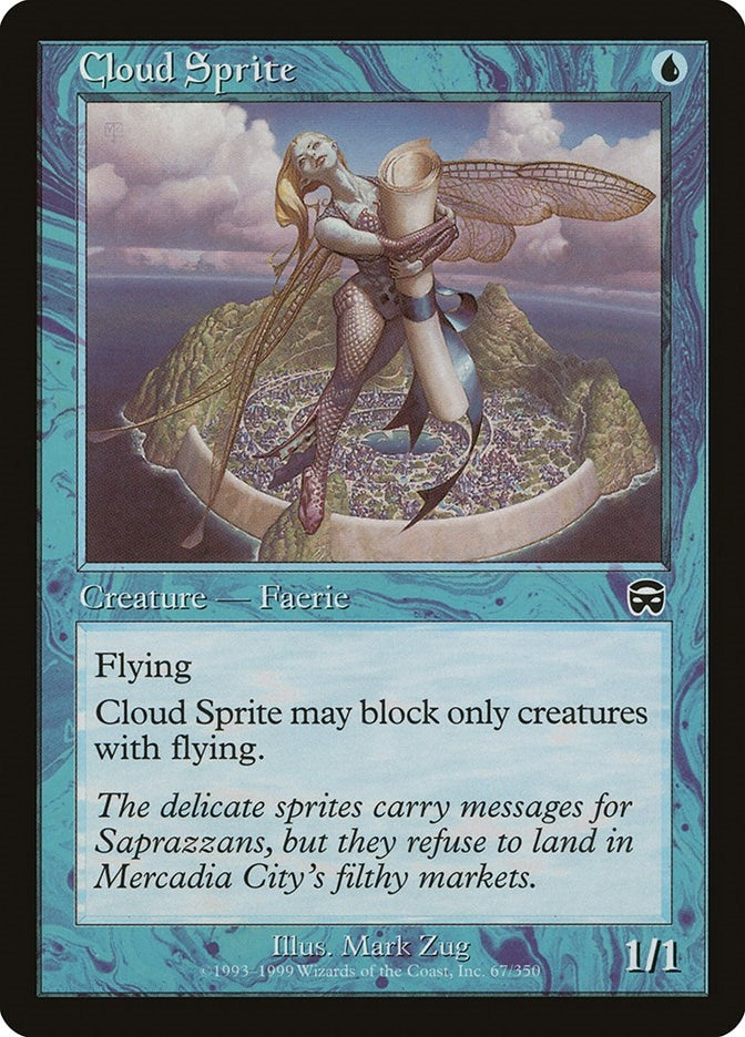 Image for Cloud Sprite (67) [Mercadian Masques] - Magic: The Gathering