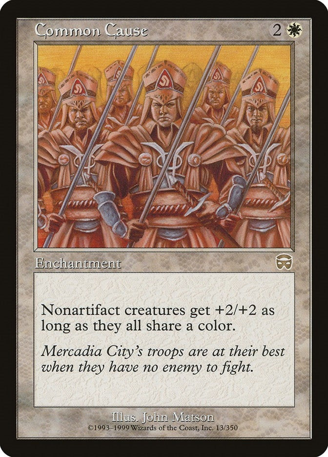 Image for Common Cause (13) [Mercadian Masques] - Magic: The Gathering
