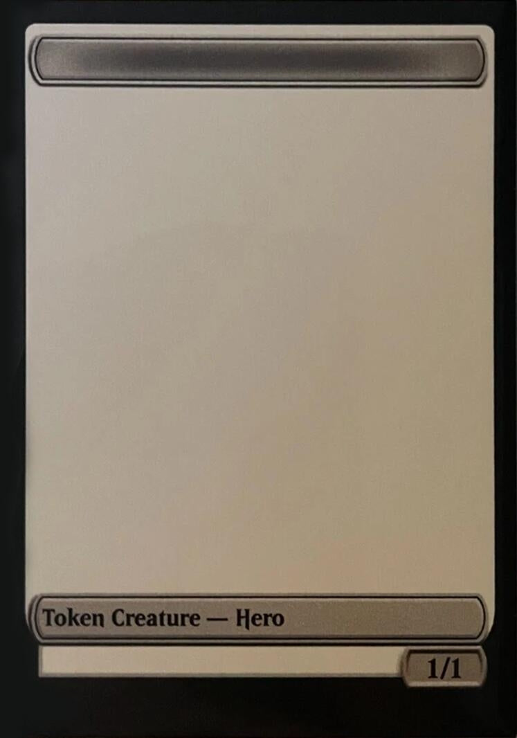 Blank Hero Token [Unique and Miscellaneous Promos Tokens]