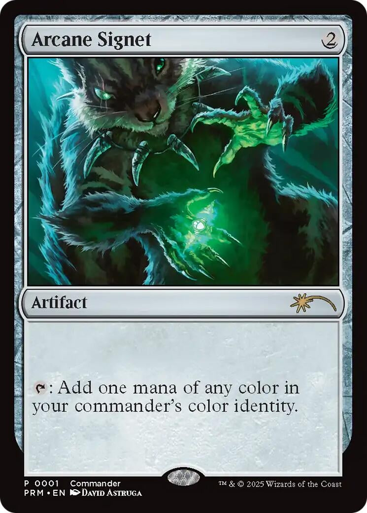 Image for Arcane Signet (CommandFest 2025) (1) [MagicFest Cards] - Magic: The Gathering