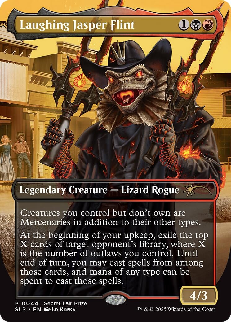 Image for Laughing Jasper Flint (44) [Secret Lair Showdown] - Magic: The Gathering