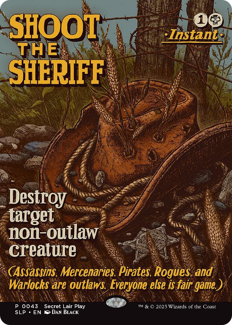 Image for Shoot the Sheriff (43) [Secret Lair Showdown] - Magic: The Gathering