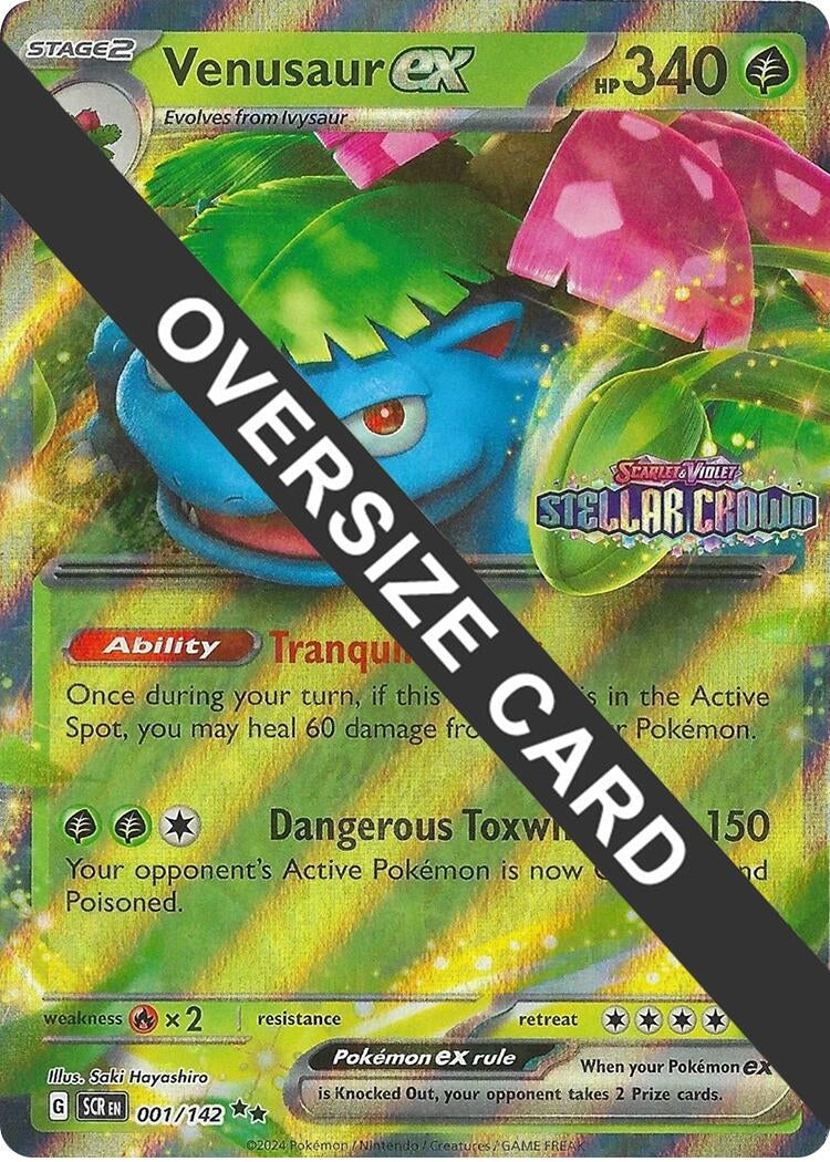 Image for Venusaur ex (001/142) [Jumbo Cards] - Pokemon