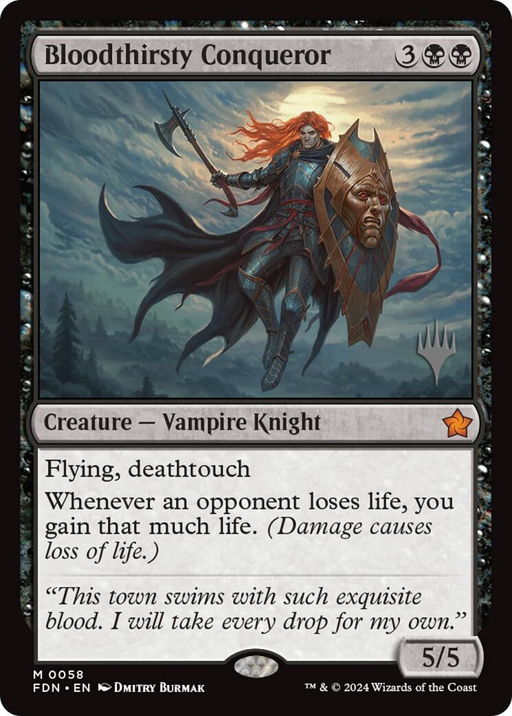 Image for Bloodthirsty Conqueror (58) [Edge of Eternities] - Magic: The Gathering