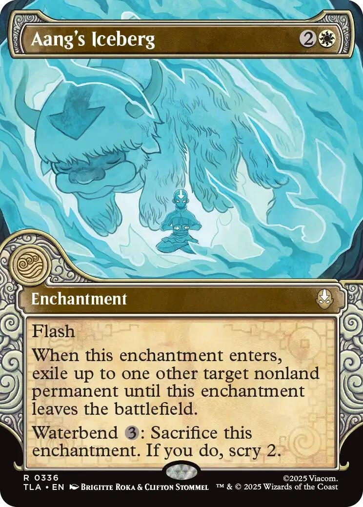 Image for Aang's Iceberg (Showcase) (336) [Avatar: The Last Airbender] - Magic: The Gathering