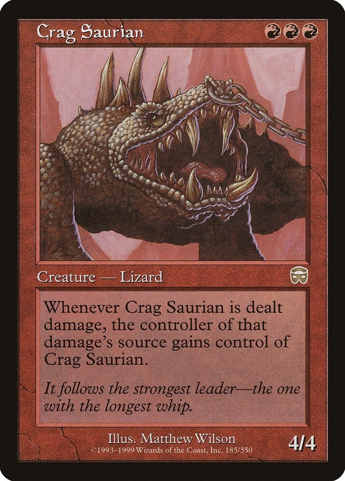 Image for Crag Saurian (185) [Mercadian Masques] - Magic: The Gathering