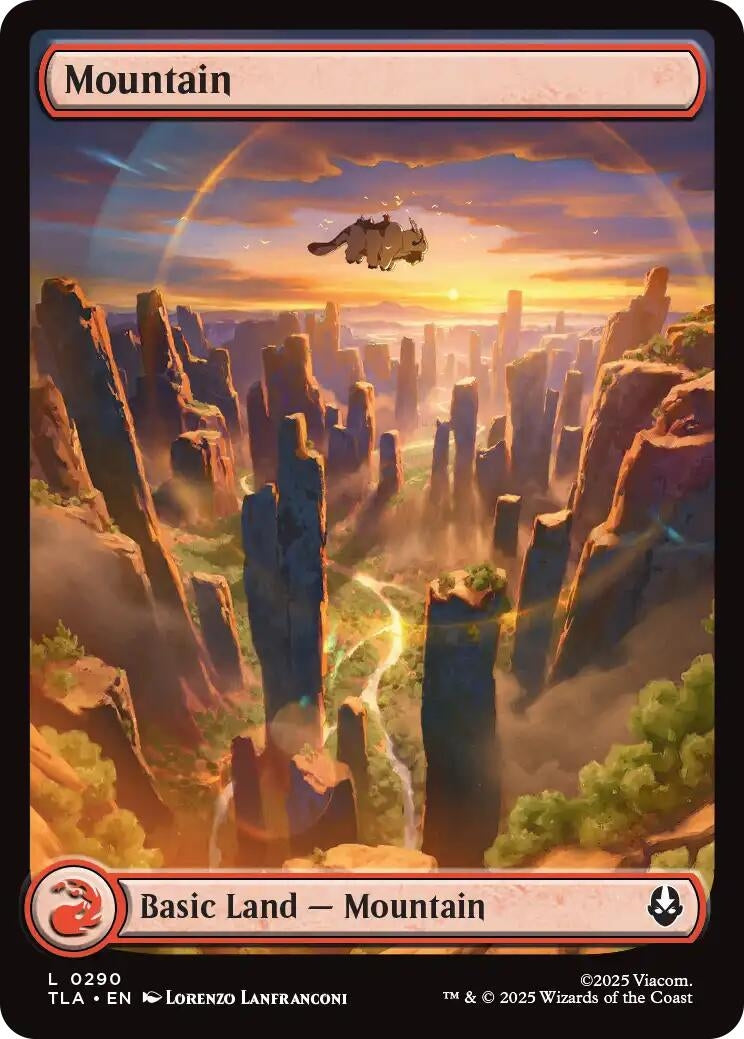 Image for Mountain (0290) (290) [Avatar: The Last Airbender] - Magic: The Gathering
