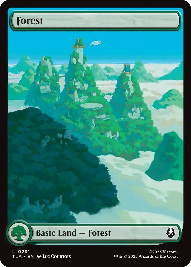 Image for Forest (0291) (291) [Avatar: The Last Airbender] - Magic: The Gathering