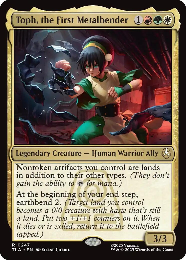 Image for Toph, the First Metalbender (247) [Avatar: The Last Airbender] - Magic: The Gathering