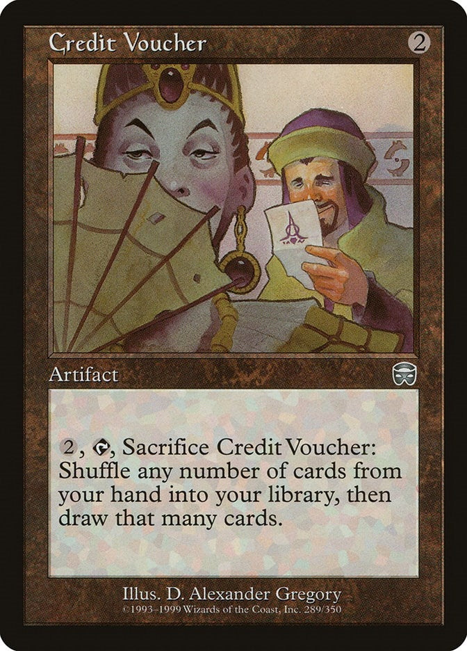 Image for Credit Voucher (289) [Mercadian Masques] - Magic: The Gathering