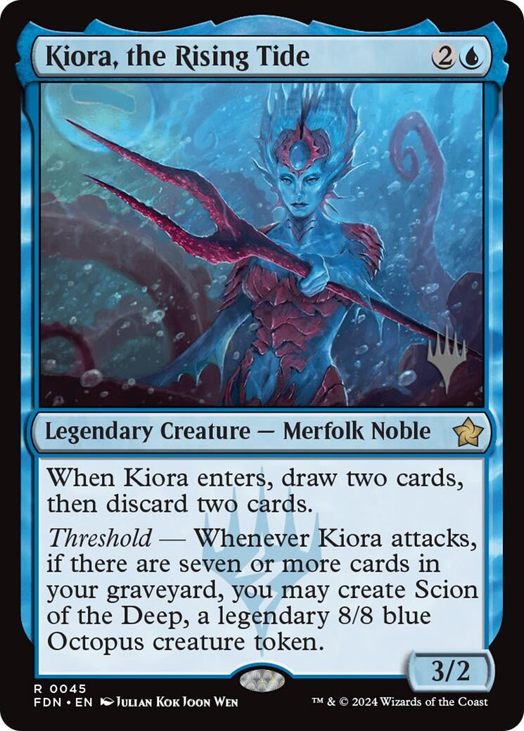 Image for Kiora, the Rising Tide (45) [Edge of Eternities] - Magic: The Gathering