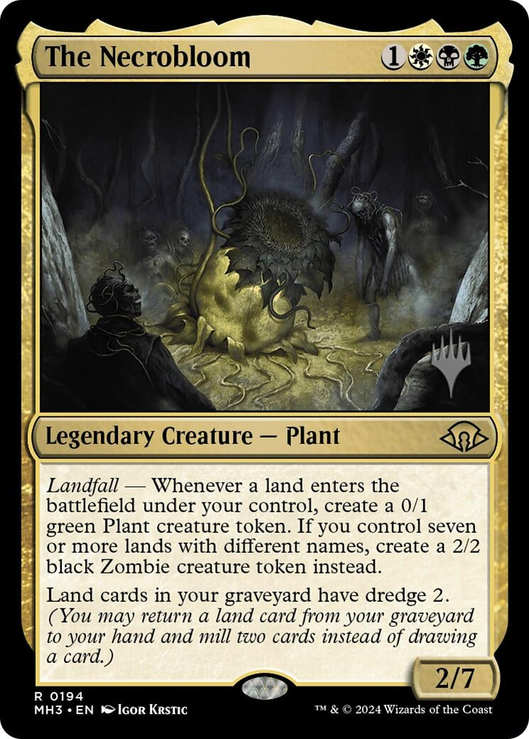 Image for The Necrobloom (194) [Edge of Eternities] - Magic: The Gathering