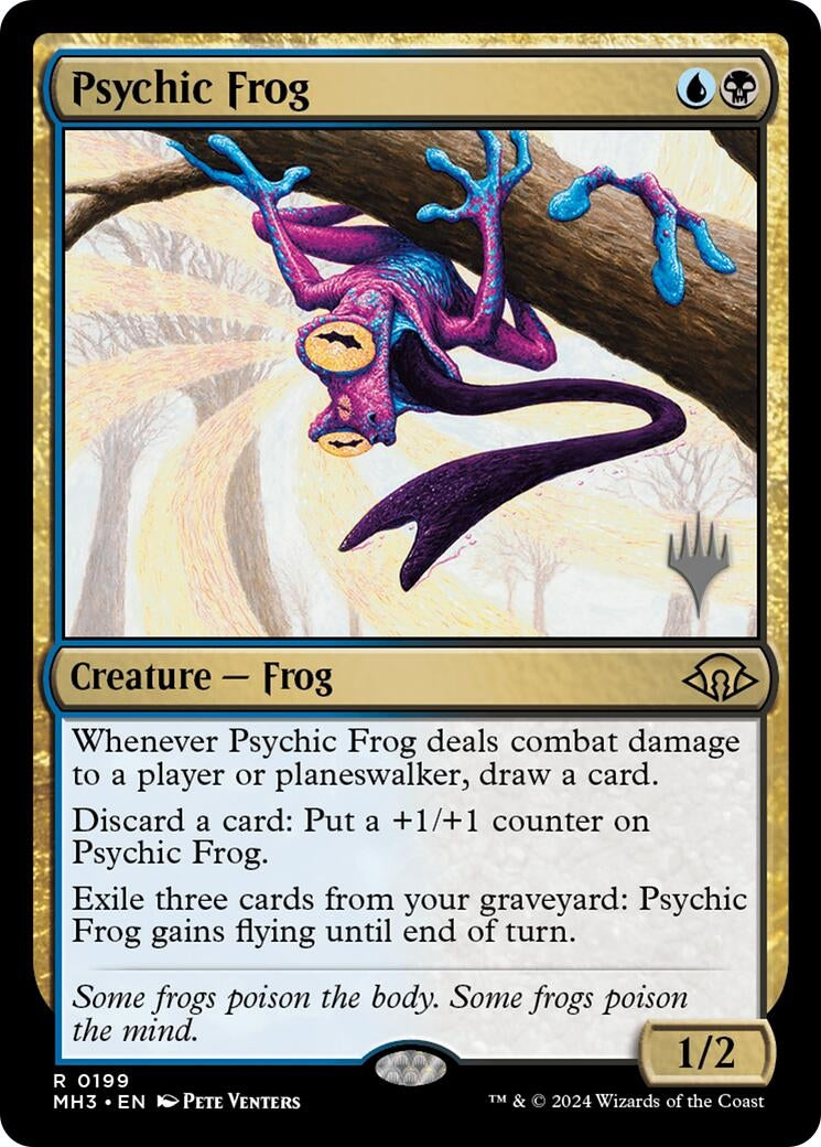 Image for Psychic Frog (199) [Edge of Eternities] - Magic: The Gathering