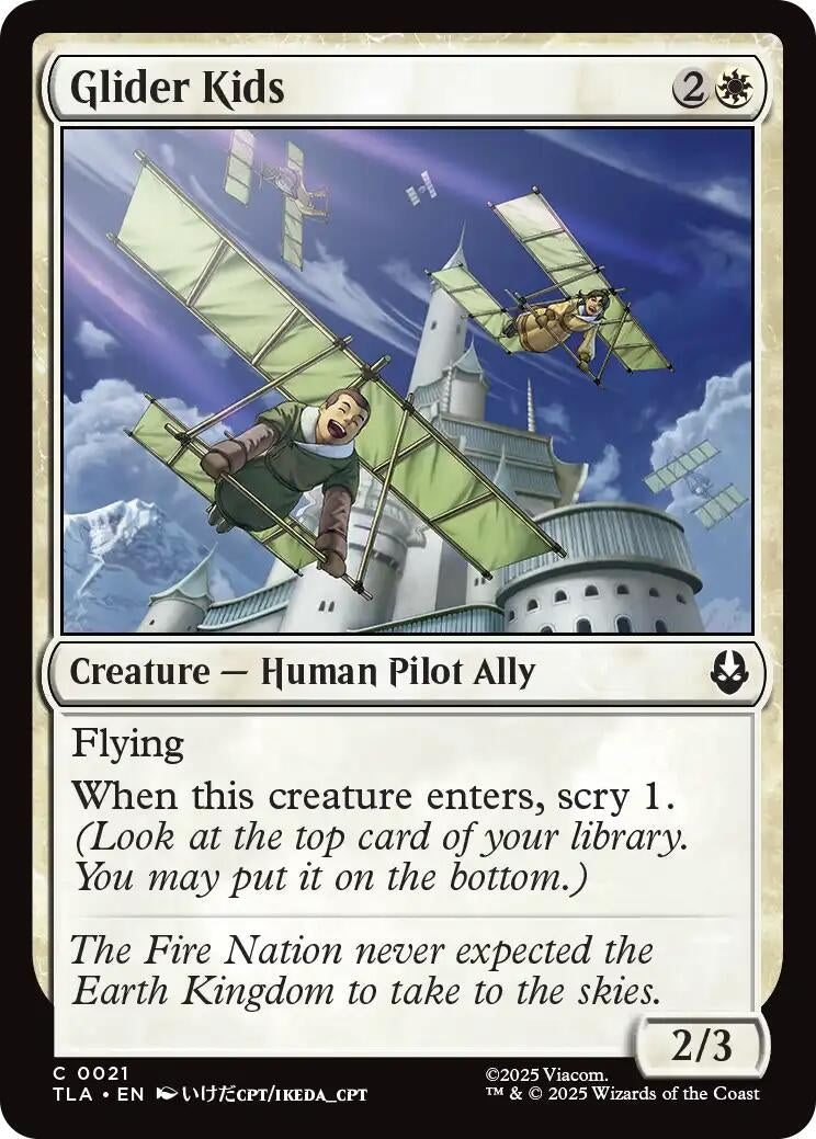 Image for Glider Kids (21) [Avatar: The Last Airbender] - Magic: The Gathering