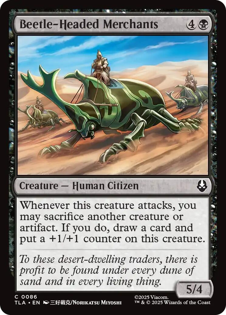 Image for Beetle-Headed Merchants (86) [Avatar: The Last Airbender] - Magic: The Gathering