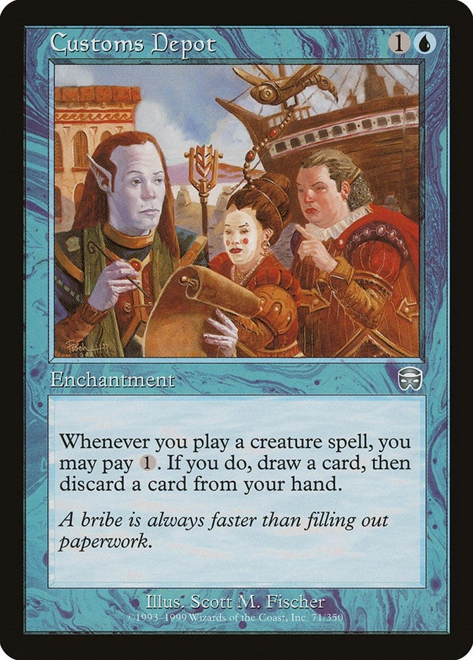 Image for Customs Depot (71) [Mercadian Masques] - Magic: The Gathering