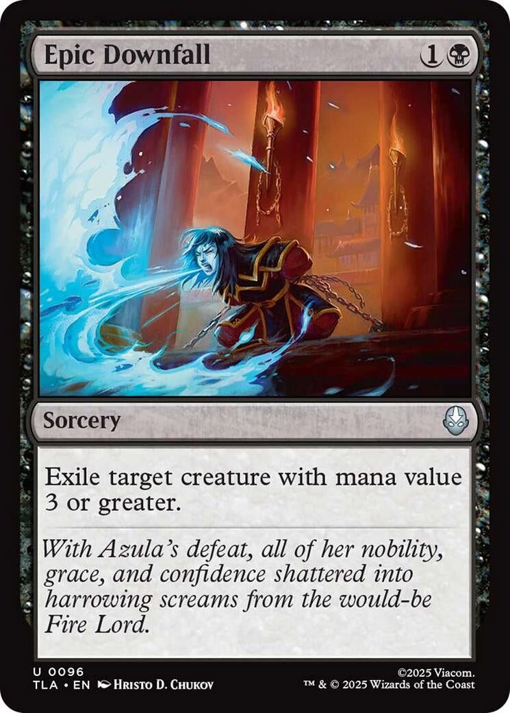 Image for Epic Downfall (96) [Avatar: The Last Airbender] - Magic: The Gathering