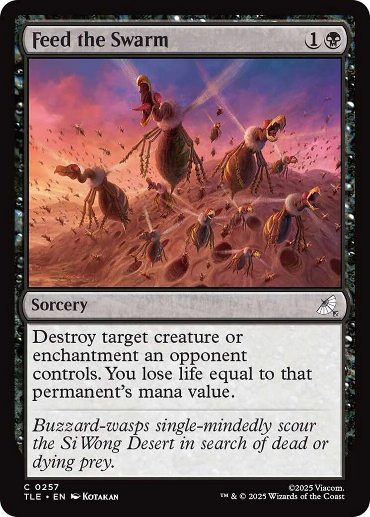 Image for Feed the Swarm (257) [Avatar: The Last Airbender: Eternal-Legal] - Magic: The Gathering
