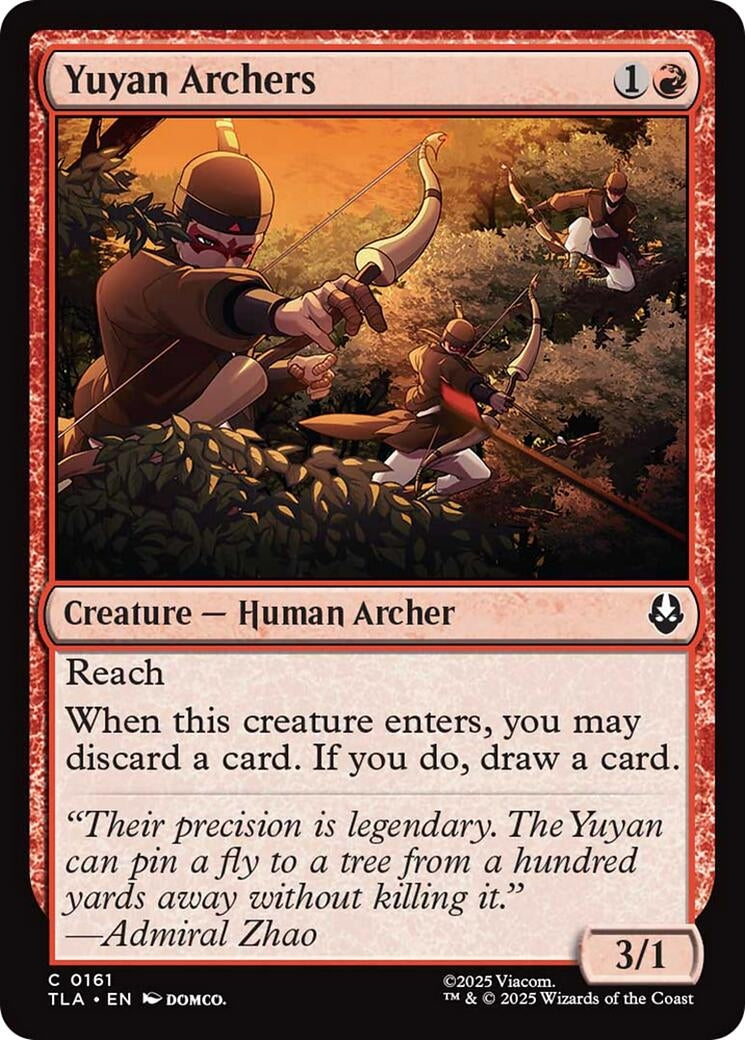 Image for Yuyan Archers (161) [Avatar: The Last Airbender] - Magic: The Gathering